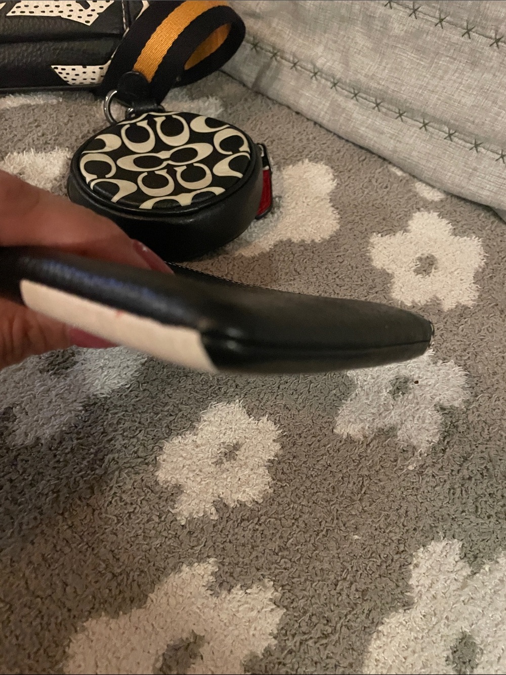 Coach Black and White Mickey Crossbody Trio - Picture 15 of 16